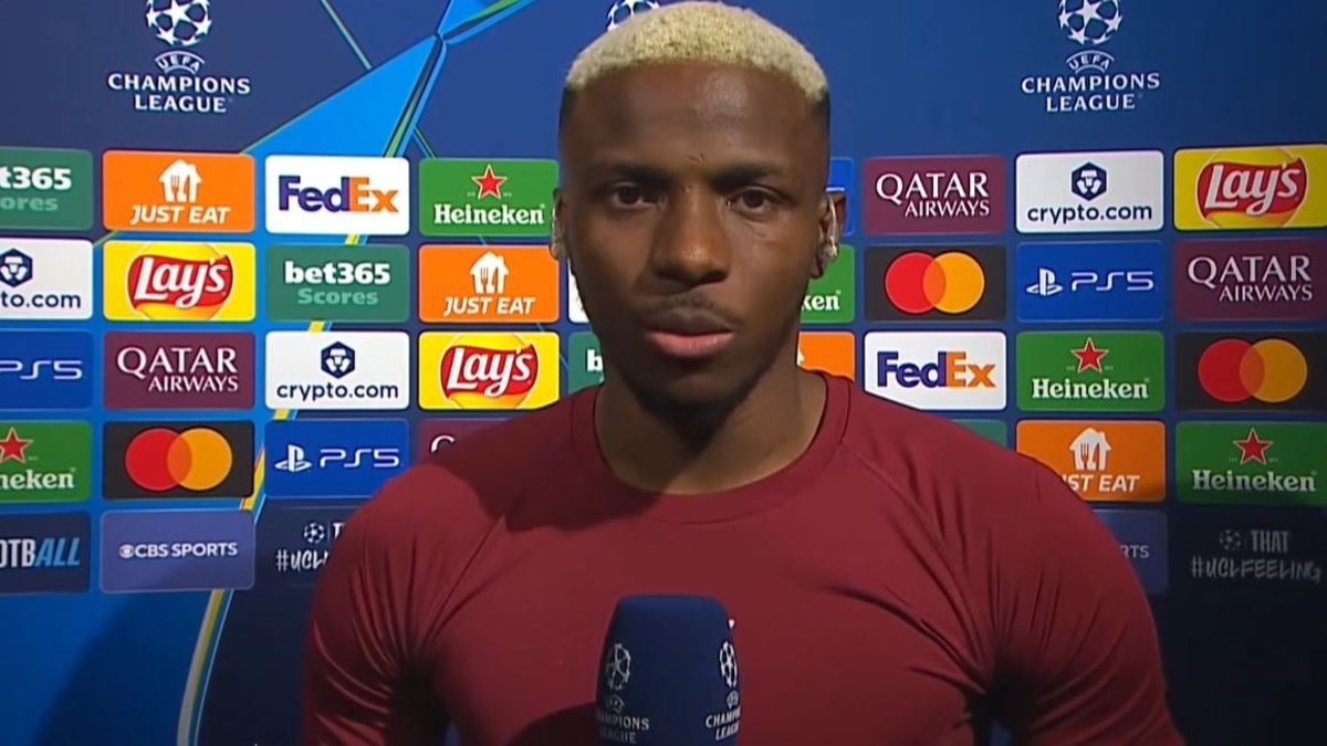 "Osimhen'den Şampiyonlar Ligi Son 16 Turu'nda Juventus Eleştirisi: 'Performans Üzdü'"