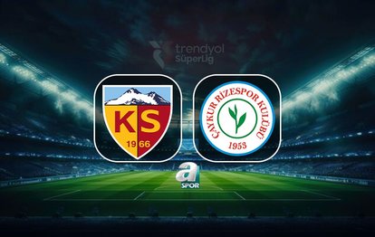 Zecorner Kayserispor-Çaykur Rizespor maçı ne zaman? Saat kaçta ve hangi kanalda?